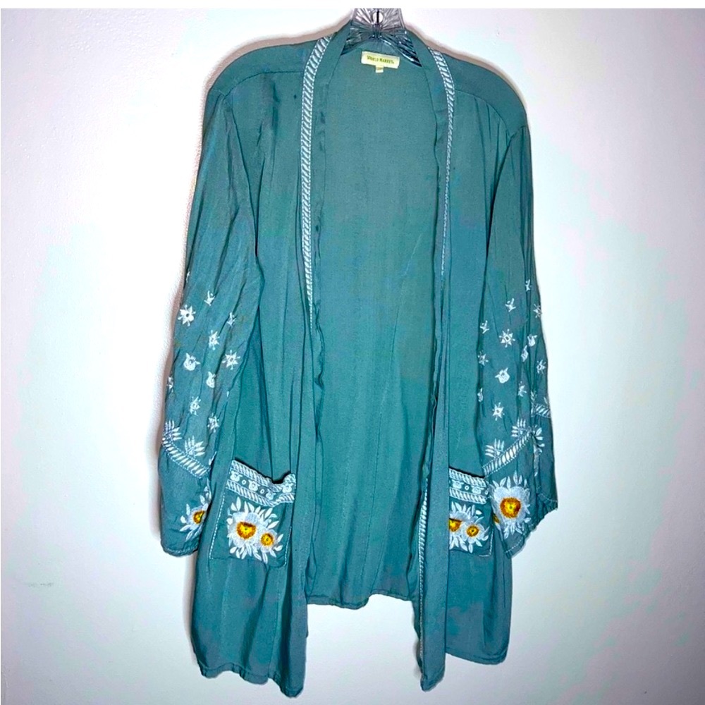 World Market | Floral Duster w/ Pockets